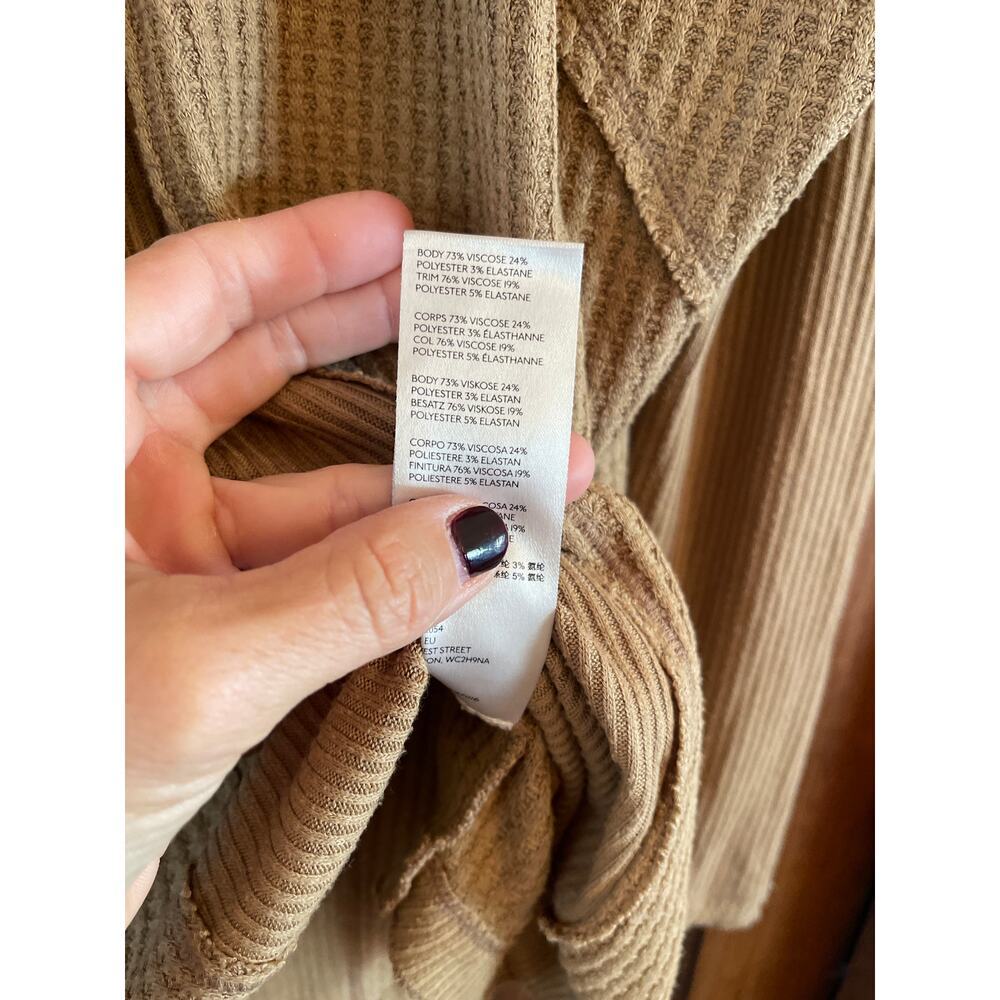 Free People Leo Henley Tan Small - Picture 4 of 5